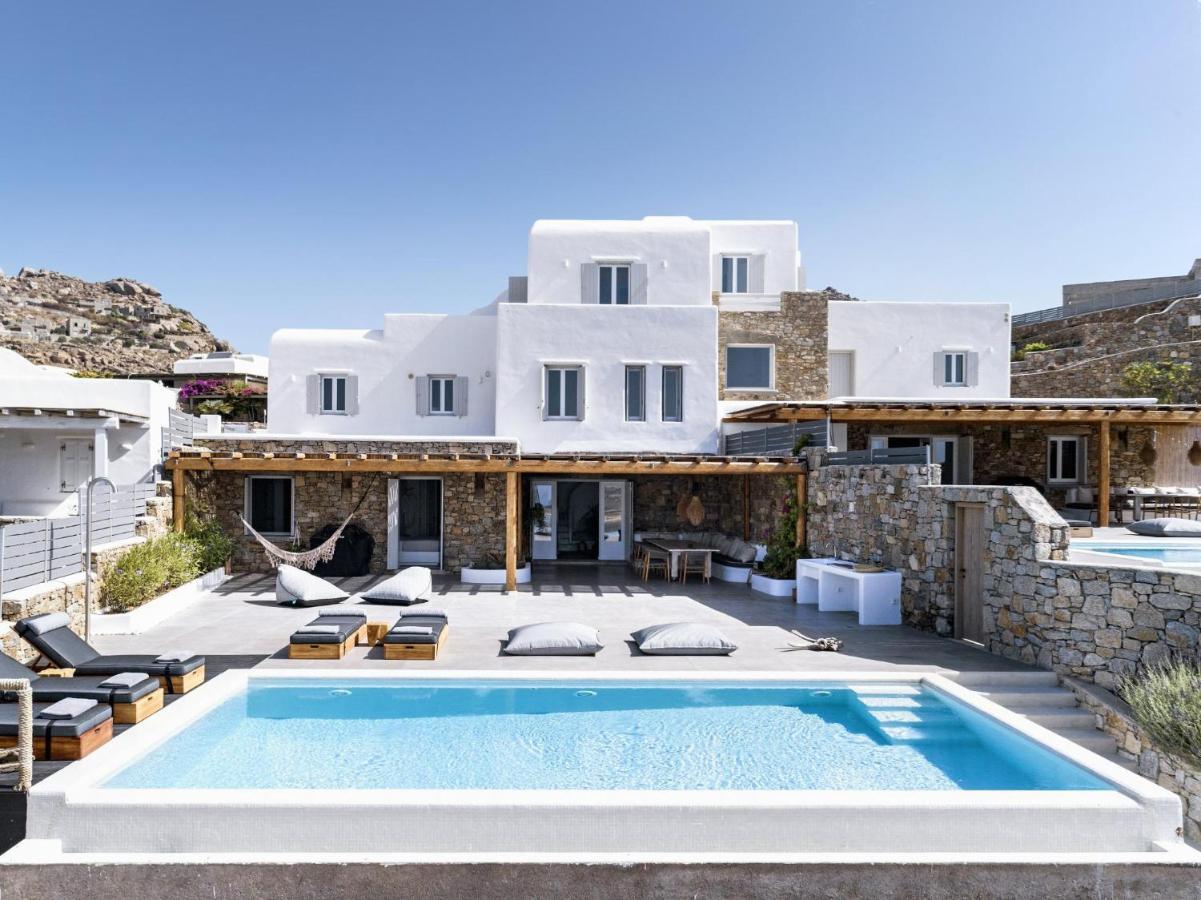 Villa Agapi, 2 Min Walk To The Beach & Heated Pool, By Red Windmill Villas Kalafatis Exterior foto
