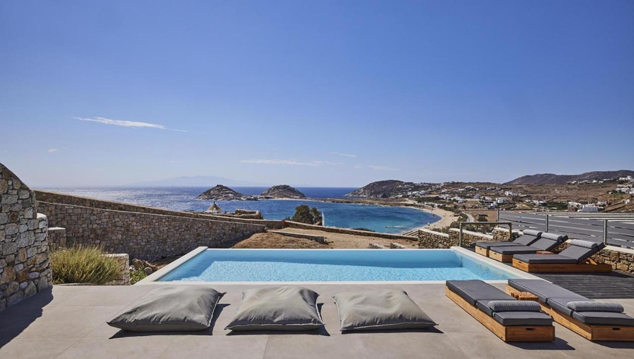 Villa Agapi, 2 Min Walk To The Beach & Heated Pool, By Red Windmill Villas Kalafatis Exterior foto