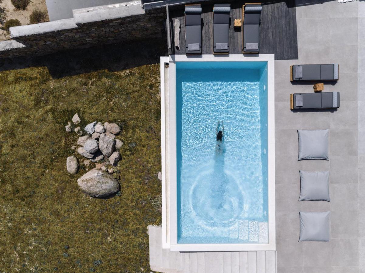 Villa Agapi, 2 Min Walk To The Beach & Heated Pool, By Red Windmill Villas Kalafatis Exterior foto